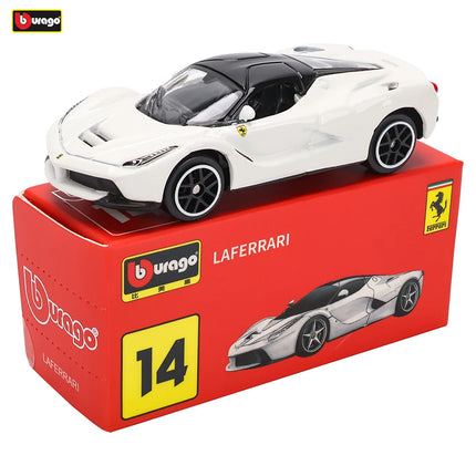 Bburago1:64 Ferrari SP3 458 599 ENZO F12 Model Small Collection Car Alloy Model Toy Gift Scene Decoration Classic and Exquisite