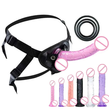 G Spot Stimulator Wearable Strap-on Penis for Lesbian Adult Standard Size Panties Strap-on Dildo Pants Strap Sex Toys for Women