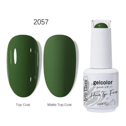 Arte Clavo HEMA TPO FREE Gel Nail Polish 15ML Long Lasting For Manicure Semi Permanent Nail Art UV LED Gel Varnish Nail Supplies