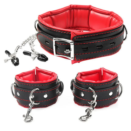 Bdsm Bondage Restraints Choking Ring Slave Fetish Neck Collar Metal Chain BDSM Games Traction Flirt Sex Toys For Women Couples