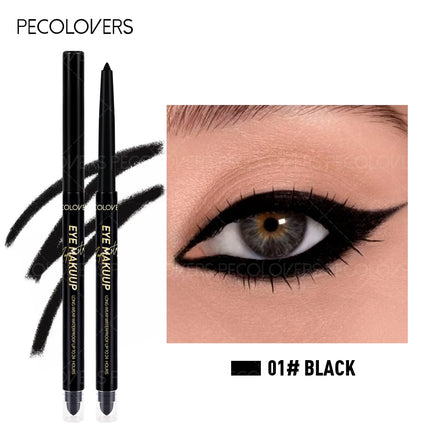 1PC Exquisite Eyeliner Pencil - Glides on Smoothly Without Any Clumping, Features a Super Fine Tip for Drawing Inner Eyeliner