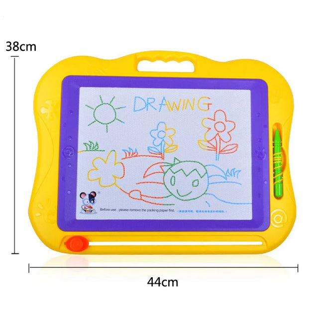 Large Size Magnetic Drawing Board Toys Color Graffiti Board Writing Board Kids Toy Learn Draw Preschool Toy Cartoon Painting Toy