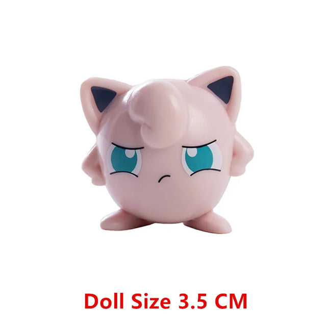 Pokemon Anime Figure Pikachu Eevee Charizard Mewtwo Cartoons Figure Collection Model Pocket Monster Action Toys Birthday Gift