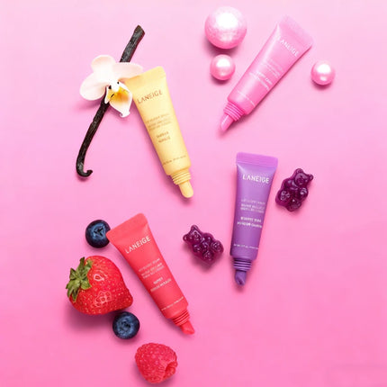 Nutritive Lip Glowy Lightweight Hydration Balm Berry Gummy Bear Mongo Sweet Candy Tinted Polypeptide Fruit Lip Gloss Oil Care