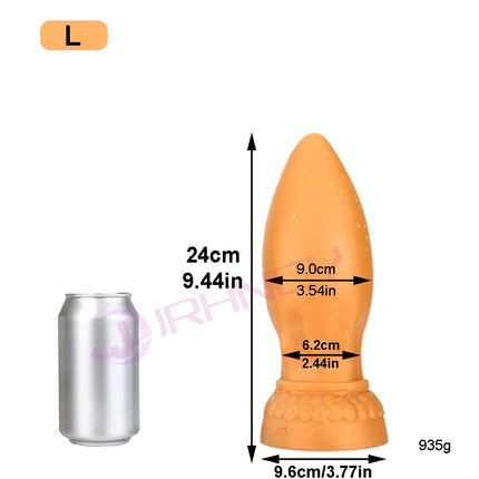 11cm Huge Anal Plug Soft Liquid Silicone Thick Butt Plug 18+ Sex Toys For Women Men Gay Prostate Anal Dildos Masturbation