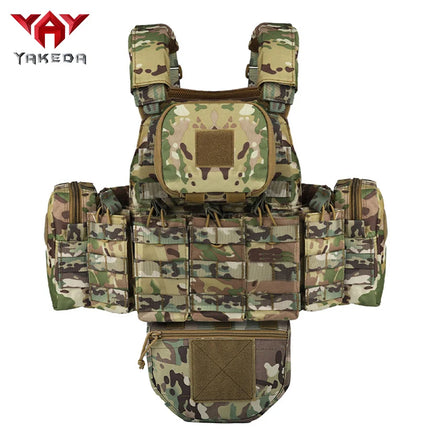 YAKEDA 5-Piece Training Vest - Detachable Expandable Waterproof