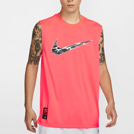 Nike Official New Men's Breathable Round Neck Sleeveless Training Tank HM4463-605