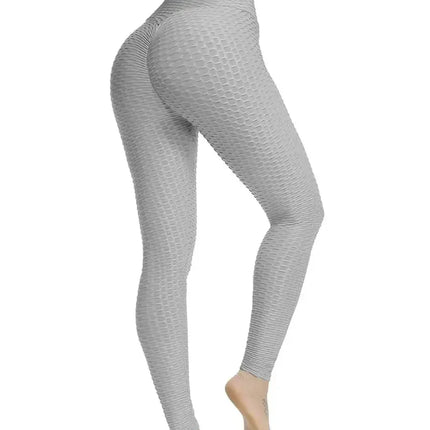 Women's Bubble Hip Lifting ExerciseYoga Pants Women Fitness Running High Waist Gym Fitness Sports Flared Pant Dance Trouers