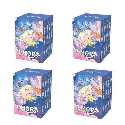 Official Emor Fantasy Town Mini Blind Box Cute Anime Doll Collectible Figure Birthday Gift Kawaii Home Decor Trendy Toys