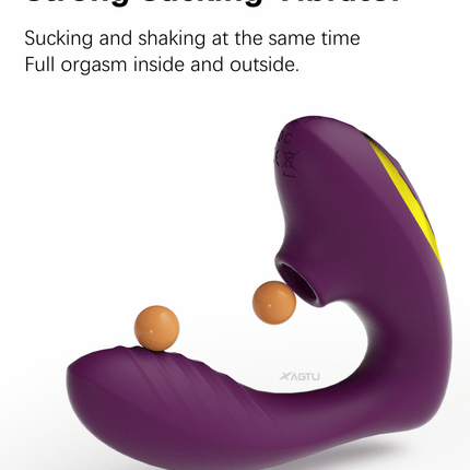 10 Speeds Vagina Sucking Vibrator Vibrating Sucker Oral Sex Suction Clitoris Stimulator Erotic Sex Toy for Women Sexual Wellness