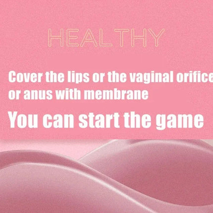 Oral Membrane Sex Tongue Licking Penis Masturbation Ear-hangingThin NEW Soft Fruity Flavored Vaginal Film Adult Game Sex Product