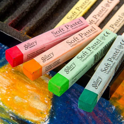 Mungyo Gallery Soft Pastel Square Chalk Sticks 12/24/36/48 Colors for Art Painting Drawing Blending Crayons Pastels Art Supplies