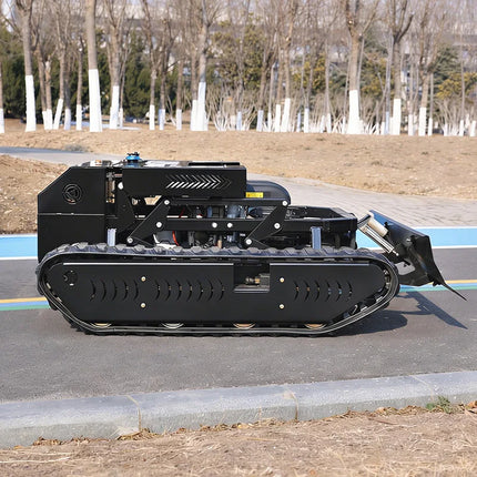 Customized AWY-900 All-Terrain Zero-Turn Remote Mower, 1500W*2 Brushless Motors for Stable Mowing snow shoveling lawn mower