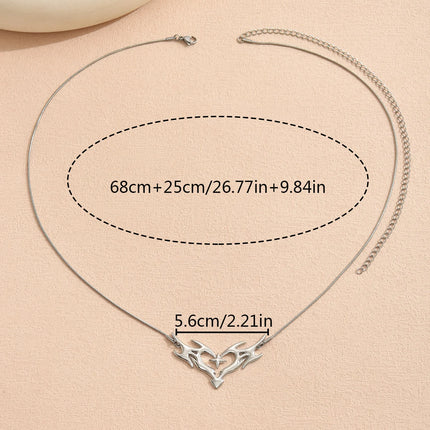 Sexy Y2K Women's Waist Chain Hollowed-out Love Heart Round Snake Chain Music Festival Party Vacation Jewelry Accessory
