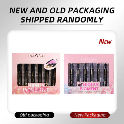 Pearl Shimmer Eyeshadow Stick Set, Waterproof and Long-lasting Eyeshadow Set with Easy Application Capabilities