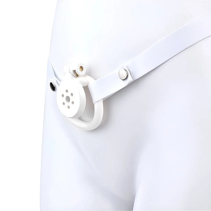 Strapon Flat Chastity Cage With Elastic Band Belt 4 Sizes Penis Ring Male Chastity Belt Sexshop BDSM Men Femboy Sissies 18