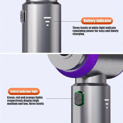 New Portable Handheld Vacuum 30000Pa Cordless Car Vacuum Cleaner With Brushless Motor 4 In 1 For Keyboard, Home, Pet And Car