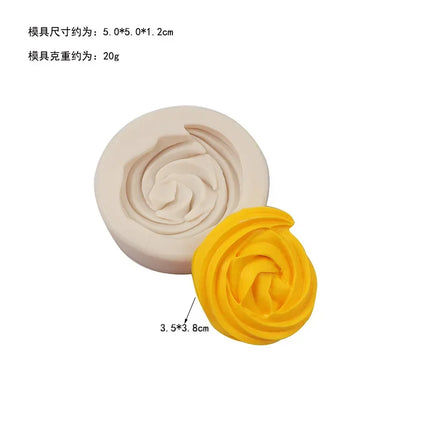VERIDIAN Ice Cream Cone Silicone Molds Mousse Chocolate Fondant Cake Mold DIY Candle Mold Cake Decoration Baking Accessories