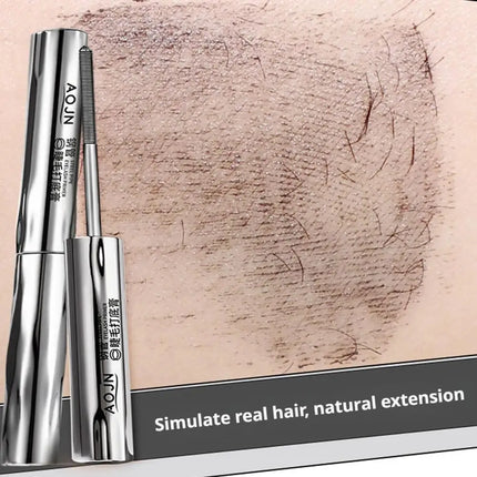 AOJN Slender＆Dense Mascara Smudge-Proof Long-Lasting Natural Curling Thickening Spiral Brush Mascara