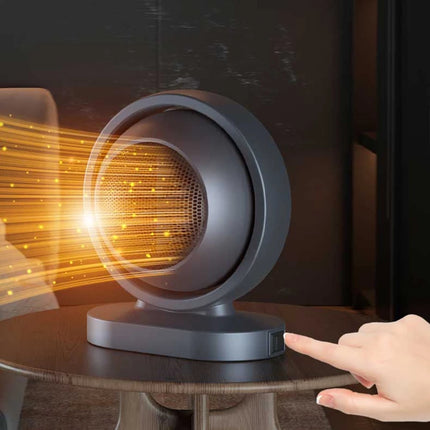 380W Portable Electric Heater Overheat Power-off Protection Mini Fast Heating Fan Intelligent Desktop Winter Bathroom Fan Heater