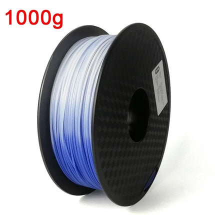 Temperature Color Change Filament PLA 1.75mm 1kg 500g 250g 200g 3D Printer Material PLA Temperature Reaction Filament Blue Black