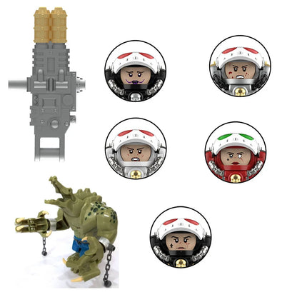 MY626 Building Blocks Assemble Bricks Action Toy Figures Dolls Gifts