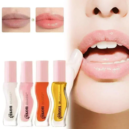Gisou Original Moisturizing Watermelon Lip Oil Gloss Care Of The Lips Benetitnt For Lips Plumping Exfoliating Plumping Lip Balm