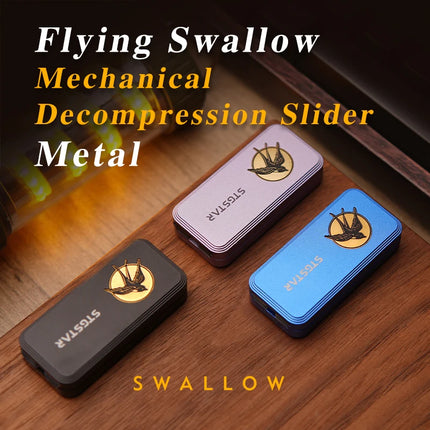 Metal Push Play Fidget Toy - Magnetic Spinner Stress Reliever, ADHD Focus Gadget for Kids/Adults EDC Gift