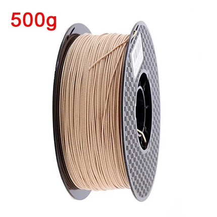 Wood Filament PLA 1.75mm 1kg/500g/250g/200g 3D Printer Filament Wood Powder PLA Light Walnut Oak Cherry Black Color High Speed