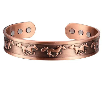 Pure Copper Magnetic Bracelet Men Arthritis Adjustable Magnets Women Cuff Therapy Health Energy Bangles Dropshipping / Wholesale