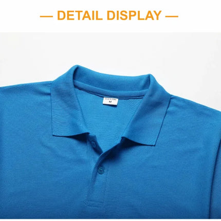 Summer Casual Polo Shirt Cheap Breathable Customized Polo Personal Company Group Custom Logo Print Embroidery Work Polo shirts