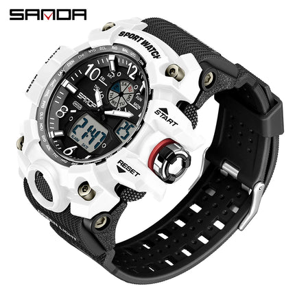SANDA Brand G- Style Military Watch Men Digital Shock Sports Watches For Man Waterproof Electronic Wristwatch Mens Relogios 3169