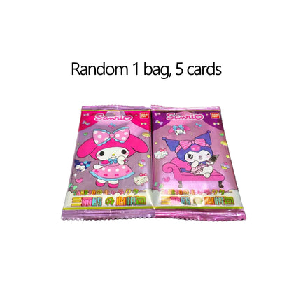 SSS HOT NEW Sanrio Creative Children's Gifts Festival Gifts Character Collection Card Box of 160 Cards for Animation Enthusiasts