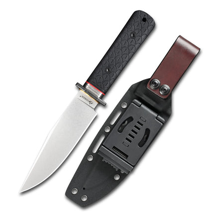 SDOKEDC DC53 Steel EDC Multitool Box Cutter with Sheath Outdoor Camping Fishing Utility Hand Tool