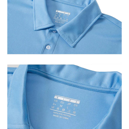 TACVASEN Summer Casual T-shirts Mens Short Sleeve Polo Shirts Button Down Work Shirts Quick Dry Tee Sports Fishing Golf Pullover