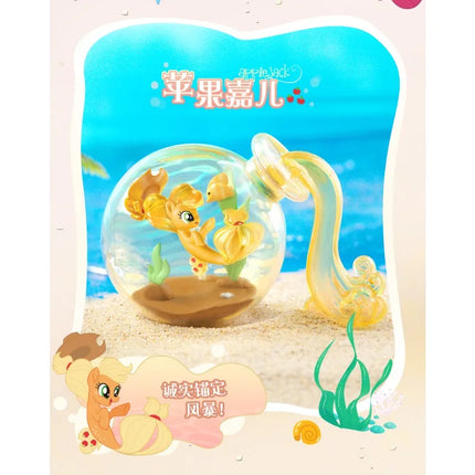 Hasbro My Little Pony Ocean Magic Bottle Series Trendy Blind Box Toys Twilight Sparkle Rainbow Dash Applejack Collect Ornaments