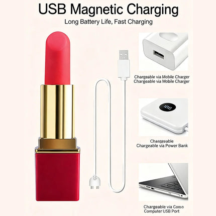 Mini Lipstick Vibrator Speed Adjustable Privacy Bullet Clitoris Stimulator Massage Erotic Sex Toys For Women Adult Products