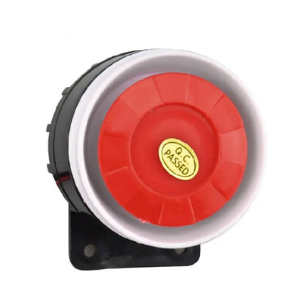 DC 12V Wired Mini Horn Siren Home Security Sound Alarm System 105dB Anti-theft Alarm Horn Wired Durable Alarm For Home Security