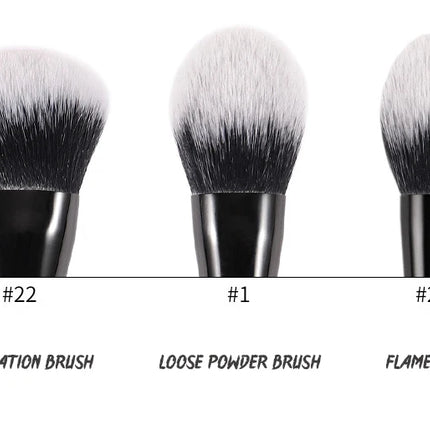 KVD Makeup Brushes Series Blusher Powder Foundation Concealer Eye Shadow Blending Cosmetic Beauty Soft Brush Tools Maquiagem