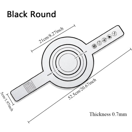Reusable Silicone Bread Sling for Dutch Oven Baking Mat Long Handles Non-Stick Liners for Transferable Dough Pastry Supplies