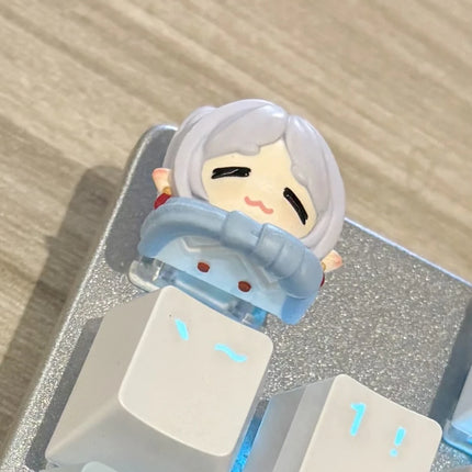 Frieren: Beyond Journey’s End Keycap Series Animation Personality Resin Anime Mechanical Keyboard Single Keycap Esc Decoration