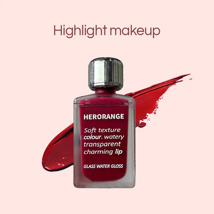 Moisturizing Plump Lips Mirror Effect Lip Color Non Greasy Texture Liquid Lip Pigment Not Easy To Stick Lightly Lip Glaze