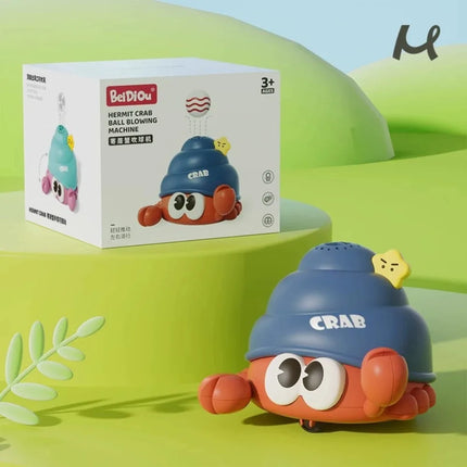 USB Rechargeable Floating Ball Blowing Toy Portable Cute Ladybug Floating Ball Cartoon Mini Hermit Crab Toy Children's Toys