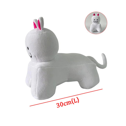TreasuringU New 30cm Chance Plush Toys Cute Cartoon Rabbits Stuffed Dolls Slasher Game Plushie For Boy Girl Birthday Gifts