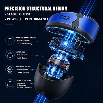 QIUI APP Remote Control Electric Shock Anal Plug Vibration Expansion Adjustable Diameter Butt Plug Lock Prostate Massage Sex Toy