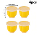 yellow  4pcs