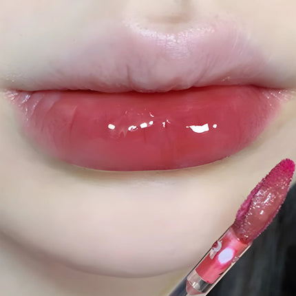Moisturizing Mirror Lip Gloss Waterproof Long Lasting Lip Plumping Glaze High Shine Liquid Lipstick For Girl Dating Party Makeup