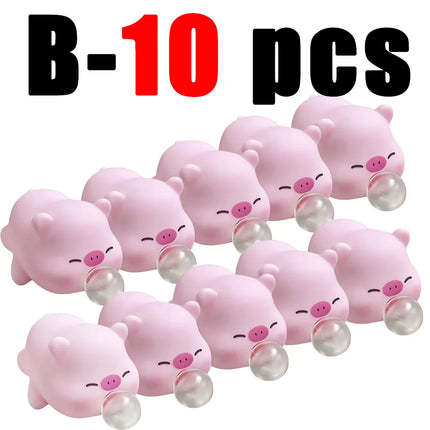 2026 New Cute Animal Bubble Blowing Squishy Toy Stress Relief Squeeze Toy Panda Pig Fidget Toy Slow Rebound Desk Decor Gift