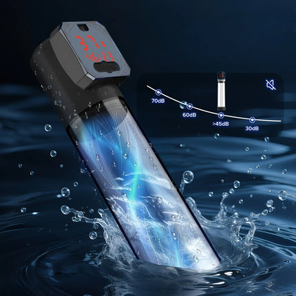 Electric Pump Toys Automatic Vacuum Amplifier With 5 Suction Modes and 6 Training Modes Digital Display & Strong Suction Power
