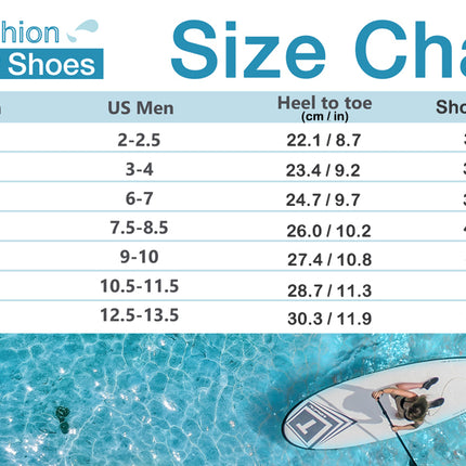 Men Water Aqua Shoes Women Swimming Sneakers Barefoot Sandals Beach Wading Flats Unisex Breathable Quick Dry Footwear